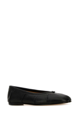 Black leather Tabi ballerinas MAISON MARGIELA (S57WZ0028P3753)