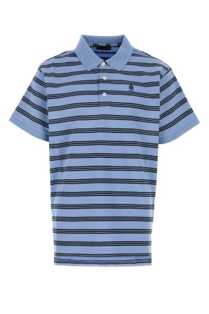 Embroidered piquet polo shirt PRADA (UJN01ASOOO19QC)