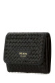 Черный кожаный кошелек PRADA (1MH0432BE1)