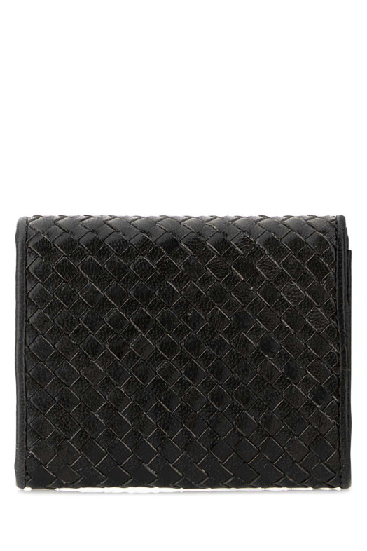 Черный кожаный кошелек PRADA (1MH0432BE1)