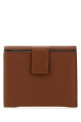 Шкіряний гаманець кольору карамелі SALVATORE FERRAGAMO (220961785779)
