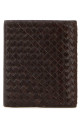 Коричневий шкіряний гаманець PRADA (2MO0042BE1)