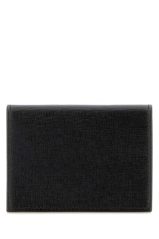 Чорний шкіряний карткотримач SALVATORE FERRAGAMO (66A062733302)