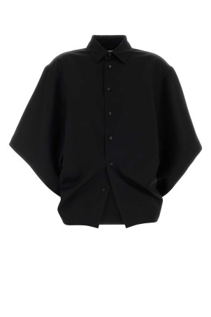 ЧЕРНАЯ РУБАШКА С РАГЛАННЫМИ РУКАВАМИ Black BOTTEGA VENETA (869829V6DB0)