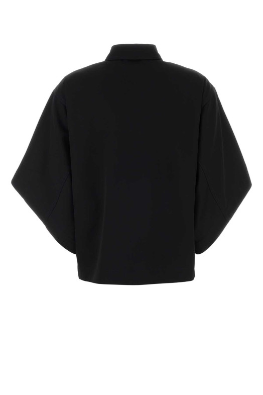 ЧЕРНАЯ РУБАШКА С РАГЛАННЫМИ РУКАВАМИ Black BOTTEGA VENETA (869829V6DB0)