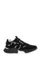 Black suede and mesh Demivee sneakers VALENTINO GARAVANI (9Y2S0N88QAP)