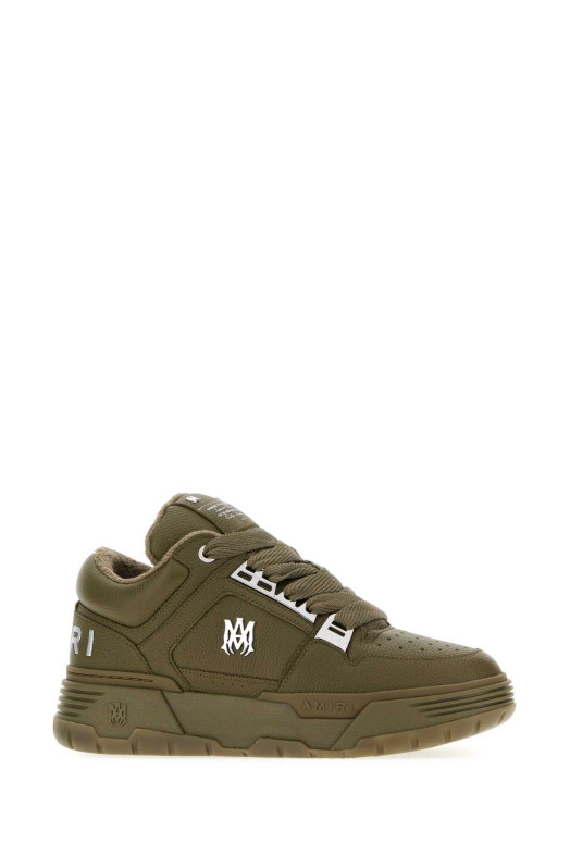 Army green leather MA-1 sneakers AMIRI (AMSNSN1087)
