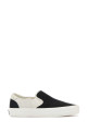 Black leather Laguna slip ons Black AMIRI (AMSNSN1105)