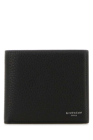 Black leather wallet GIVENCHY (BK60GUK213)