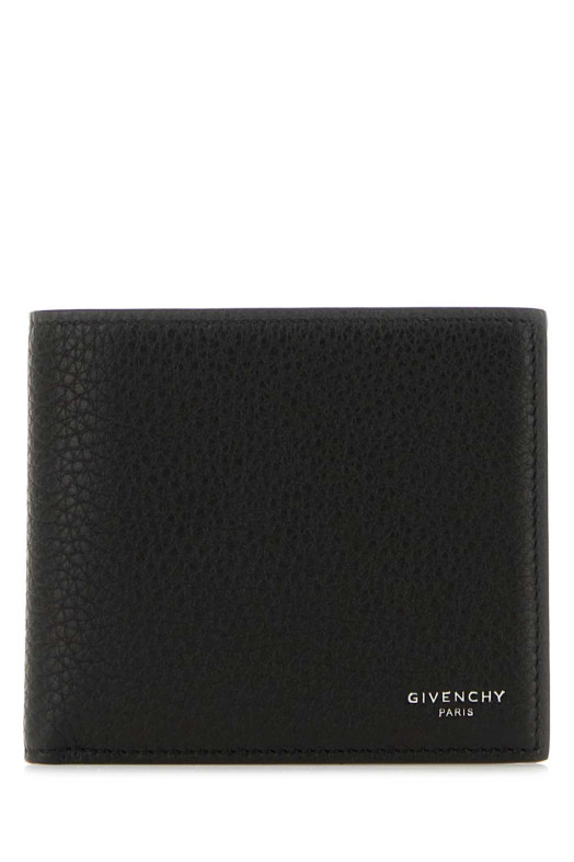 Чорний шкіряний гаманець GIVENCHY (BK60GUK213)