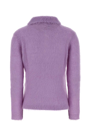 Lilac wool blend polo shirt Multicolor CHLOE (CH26AMP16720)