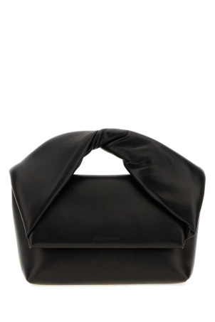 Black leather mini Twister handbag Black JW ANDERSON (HB0764LA0384)