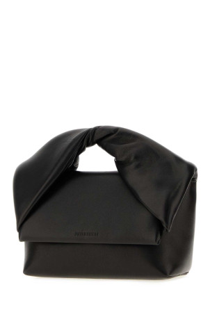 Black leather mini Twister handbag Black JW ANDERSON (HB0764LA0384)