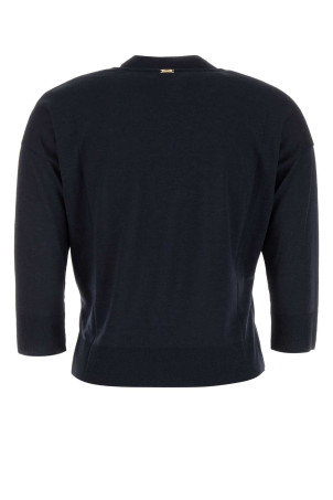 Midnight blue lyocell blend t-shirt HERNO (JV000015D52056)