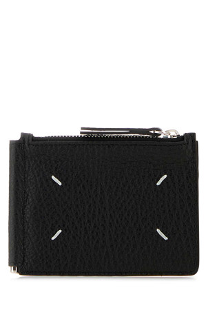 Black leather wallet MAISON MARGIELA (SA1UI0050P4455)