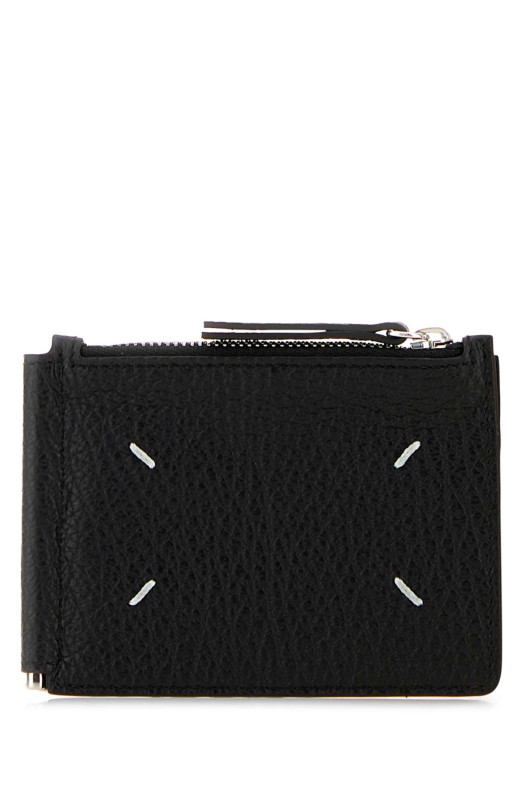 Чорний шкіряний гаманець MAISON MARGIELA (SA1UI0050P4455)