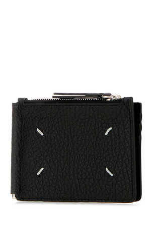 Black leather wallet MAISON MARGIELA (SA1UI0050P4455)