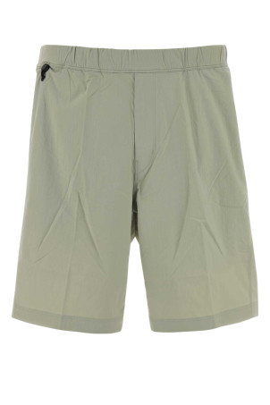 Sage green stretch nylon Konseal bermuda shorts ARC'TERYX (X000010298)