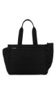 Black nylon shopping bag Black PRADA (1BG102RV44)