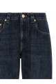 'Shiny Bartack' jeans Blue