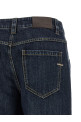 'Shiny Bartack' jeans Blue
