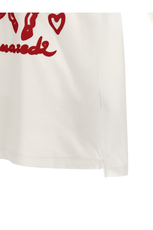 Printed T-shirt White