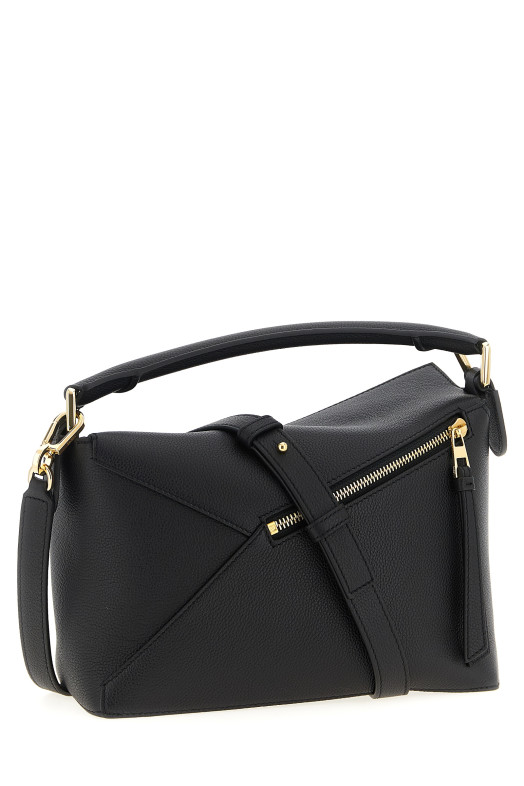 'Puzzle Edge' small handbag Black