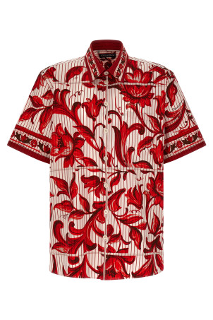 'Maiolica' shirt Red