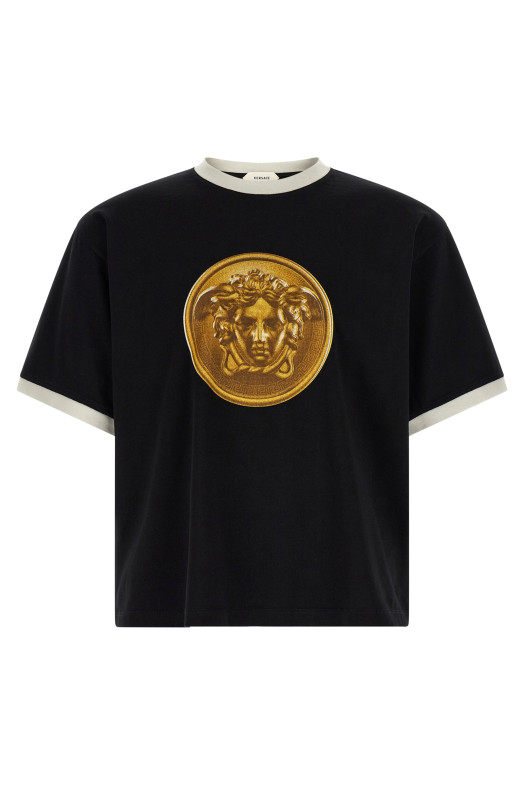 Футболка «Medusa Coin», черная 10260931A187351B000
