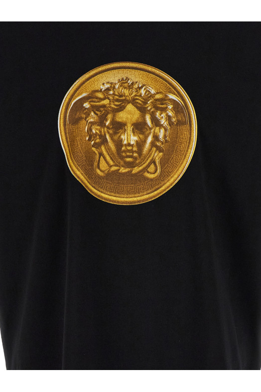 Футболка «Medusa Coin», черная 10260931A187351B000