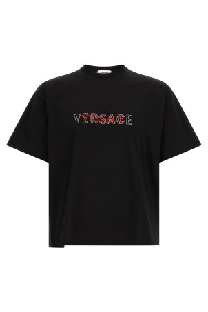 Футболка «Versace Logo», чорна 10259461A183911B000
