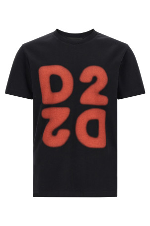 Printed T-shirt Black