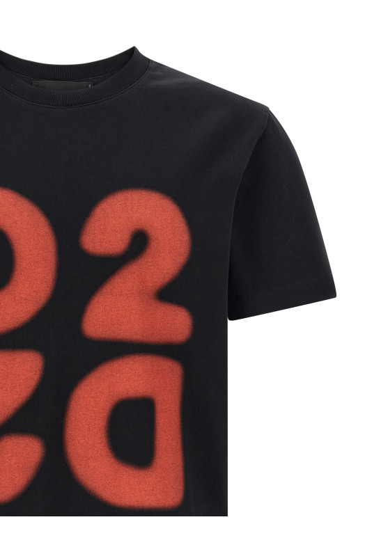 Printed T-shirt Black