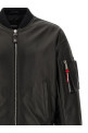 Кожаная куртка-бомбер, черная DSQUARED2 S74AM1502SY1491900