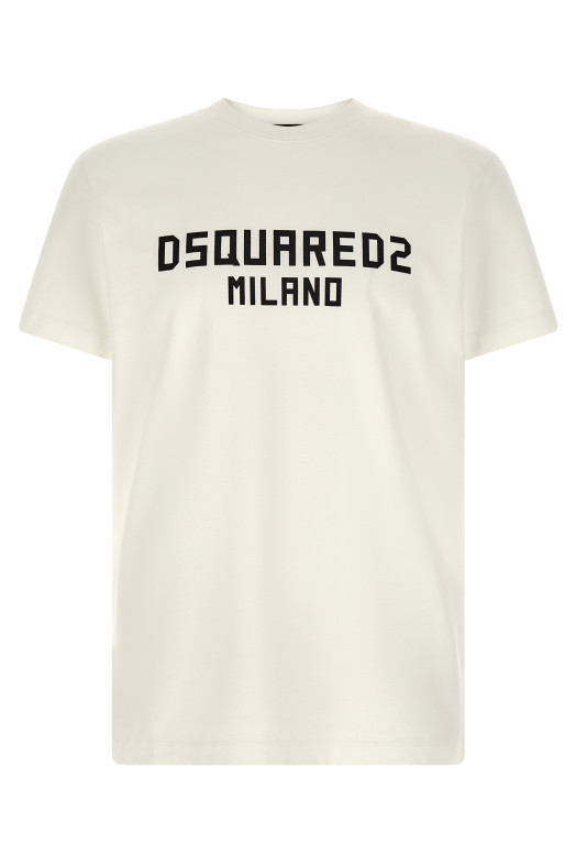 Футболка «Dsquared2 Milano», белая S74GD1520D20106100
