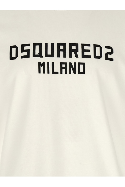 Футболка «Dsquared2 Milano», белая S74GD1520D20106100