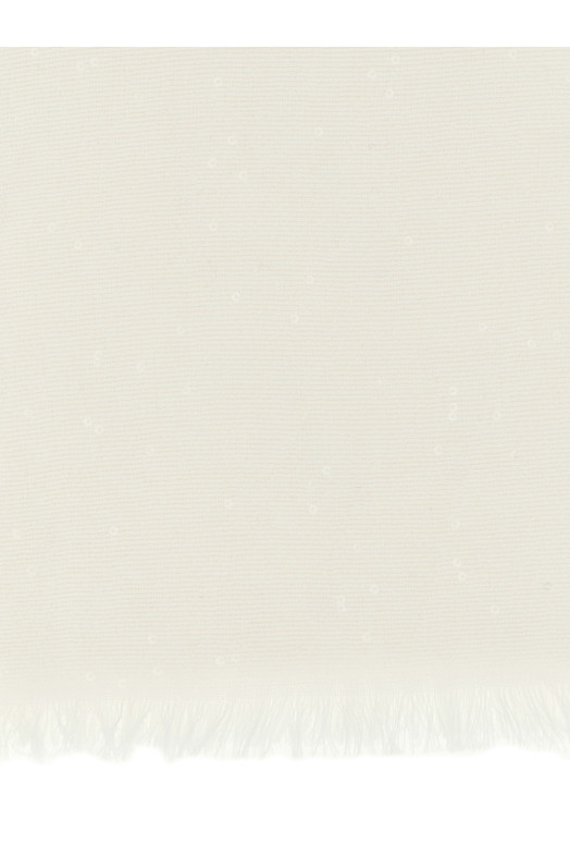 'Diamante' scarf White