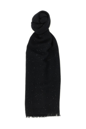 'Diamante' scarf Black