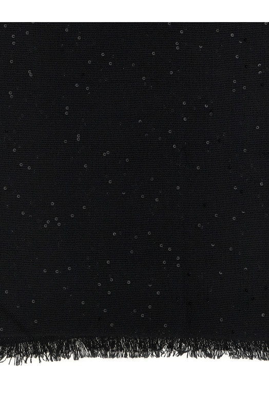 'Diamante' scarf Black