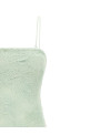 'Flower Mesh Flounce' dress Green