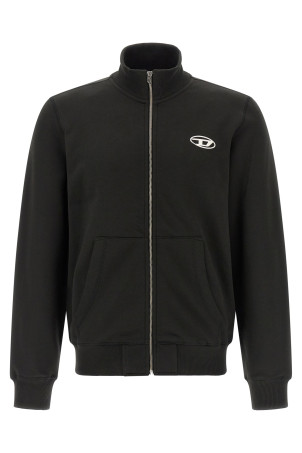 'S-Ginn-Zip-Iod' sweatshirt Black