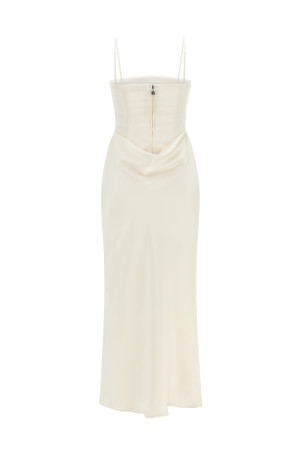 'Corsage Long' dress White