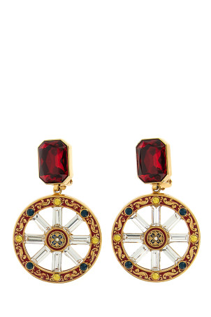 'Ruota Carretto' earrings Multicolor