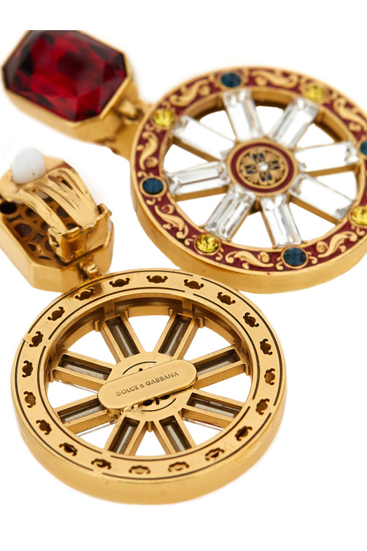 Серьги «Ruota Carretto», разноцветные WES6C4W111187579
