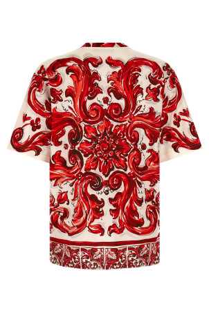 'Maiolica' T-shirt Red