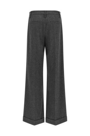 Wool and cashmere pants Gray