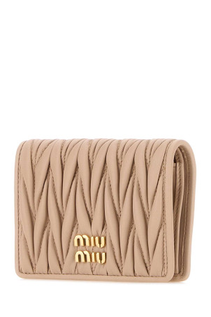 Pink leather wallet MIU MIU (5MV204AFPP)