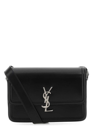 Black leather Solferino shoulder bag Black SAINT LAURENT (7110390SX0E)