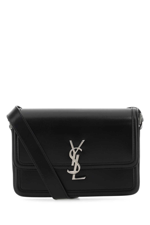Black leather Solferino shoulder bag Black SAINT LAURENT (7110390SX0E)