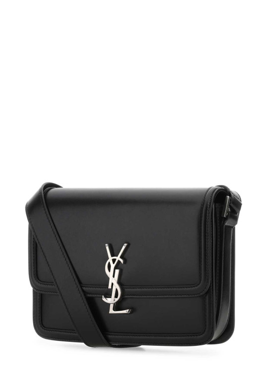 Black leather Solferino shoulder bag Black SAINT LAURENT (7110390SX0E)